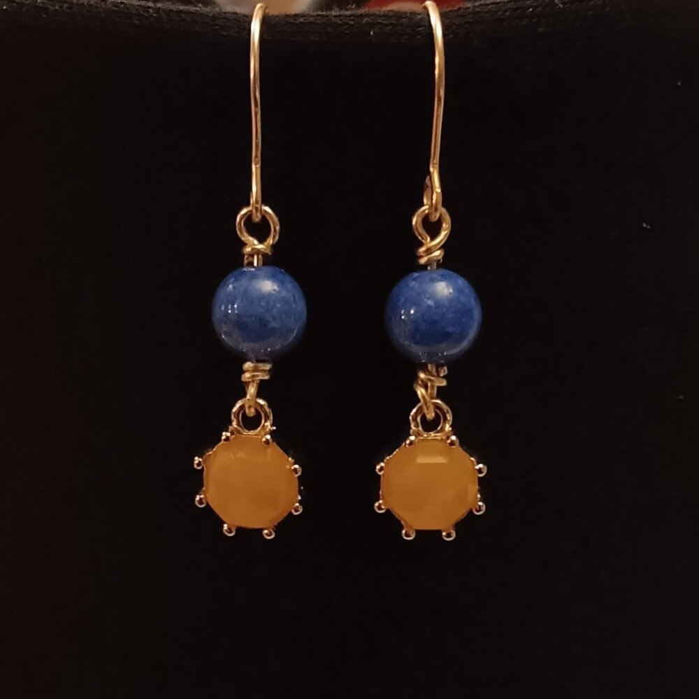 2 for $12 -Colorful dangle earrings!